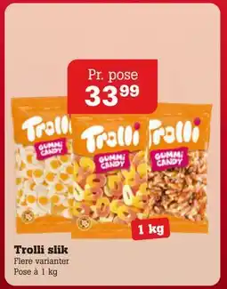 Poetzsch Padborg Trolli slik, DKK 33.99 tilbud
