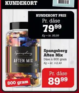 Poetzsch Padborg Spangsberg Aften Mix, DKK 89.99, Medlemspris tilbud