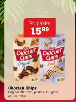 Poetzsch Padborg Choclait Chips, DKK 15.99 tilbud
