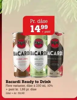 Poetzsch Padborg Bacardi Ready to Drink, DKK 14.99 tilbud