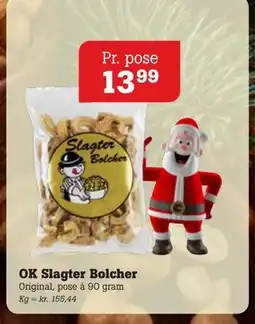 Poetzsch Padborg OK Slagter Bolcher, DKK 13.99 tilbud