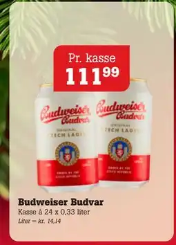 Poetzsch Padborg Budweiser Budvar, DKK 111.99 tilbud
