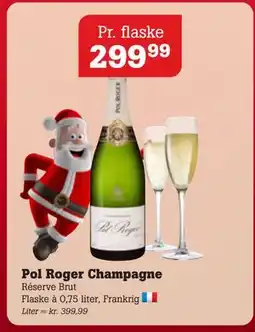 Poetzsch Padborg Pol Roger Champagne, DKK 299.99 tilbud