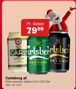 Poetzsch Padborg Carlsberg øl, DKK 79.99 tilbud