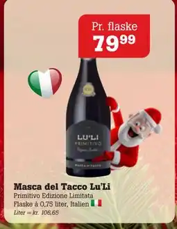 Poetzsch Padborg Masca del Tacco Lu'Li, DKK 79.99 tilbud