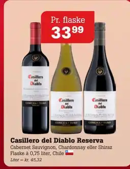 Poetzsch Padborg Casillero del Diablo Reserva, DKK 33.99 tilbud