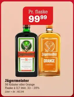 Poetzsch Padborg Jägermeister, DKK 99.99 tilbud