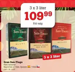 Poetzsch Padborg Gran San-Tiago, DKK 109.99 tilbud