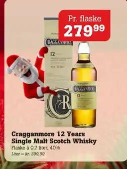 Poetzsch Padborg Cragganmore 12 Years Single Malt Scotch Whisky, DKK 279.99 tilbud