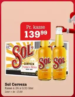 Poetzsch Padborg Sol Cerveza, DKK 139.99 tilbud