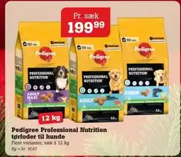 Poetzsch Padborg Pedigree Professional Nutrition tørfoder til hunde, DKK 199.99 tilbud