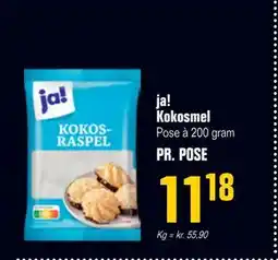 Poetzsch Padborg ja! Kokosmel, DKK 11.18 tilbud