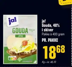 Poetzsch Padborg ja! Gouda, 48% i skiver, DKK 18.68 tilbud