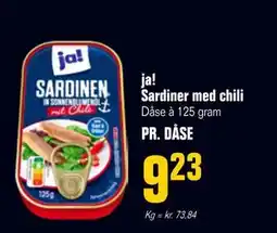 Poetzsch Padborg ja! Sardiner med chili, DKK 9.23 tilbud