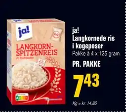 Poetzsch Padborg ja! Langkornede ris i kogeposer, DKK 7.43 tilbud