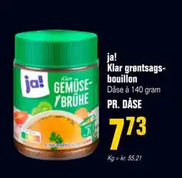 Poetzsch Padborg ja! Klar grøntsagsbouillon, DKK 7.73 tilbud