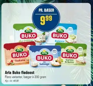Otto Duborg Arla Buko flødeost, DKK 9.99 tilbud