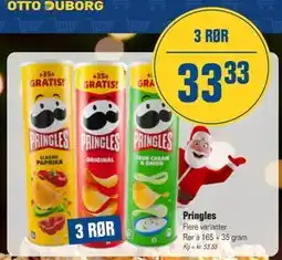 Otto Duborg Pringles, DKK 33.33 tilbud