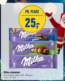 Otto Duborg Milka chokolade, DKK 25 tilbud