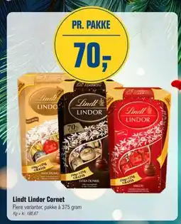 Otto Duborg Lindt Lindor Cornet, DKK 70 tilbud