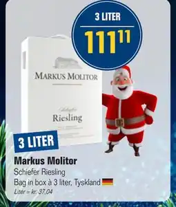 Otto Duborg Markus Molitor, DKK 111.11 tilbud