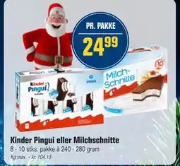 Otto Duborg Kinder Pingui eller Milchschnitte, DKK 24.99 tilbud