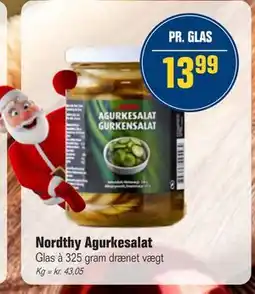 Otto Duborg Nordthy Agurkesalat, DKK 13.99 tilbud