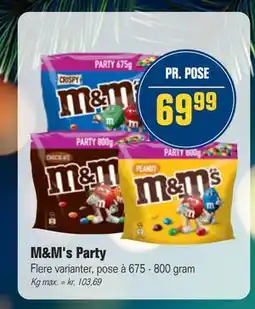 Otto Duborg M&M's Party, DKK 69.99 tilbud