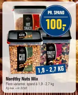 Otto Duborg Nordthy Nuts Mix, DKK 100 tilbud