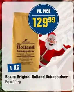 Otto Duborg Rexim Original Holland Kakaopulver, DKK 129.99 tilbud