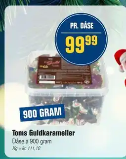 Otto Duborg Toms Guldkarameller, DKK 99.99 tilbud