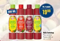 Otto Duborg Hela ketchup, DKK 19.99 tilbud