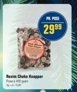 Otto Duborg Rexim Choko Knapper, DKK 29.99 tilbud