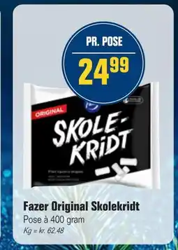 Otto Duborg Fazer Original Skolekridt, DKK 24.99 tilbud