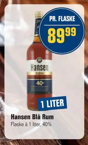 Otto Duborg Hansen Blå Rum, DKK 89.99 tilbud