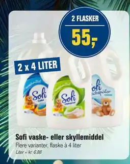 Otto Duborg Sofi vaske- eller skyllemiddel, DKK 55 tilbud