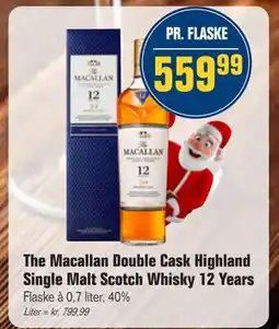 Otto Duborg The Macallan Double Cask Highland Single Malt Scotch Whisky 12 Years, DKK 559.99 tilbud