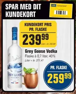 Otto Duborg Grey Goose Vodka, DKK 259.99, Medlemspris tilbud