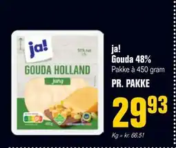 Otto Duborg ja! Gouda 48%, DKK 29.93 tilbud