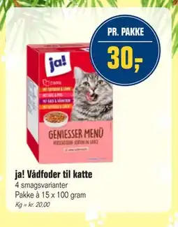 Otto Duborg ja! Vådfoder til katte, DKK 30 tilbud