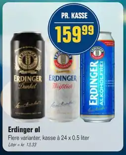 Otto Duborg Erdinger øl, DKK 159.99 tilbud