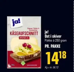 Otto Duborg ja! Ost i skiver, DKK 14.18 tilbud