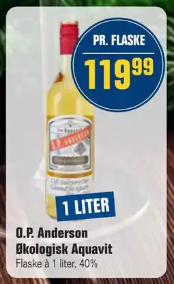 Otto Duborg O.P. Anderson Økologisk Aquavit, DKK 119.99 tilbud