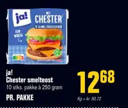 Otto Duborg ja! Chester smelteost, DKK 12.68 tilbud