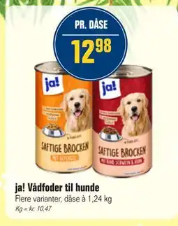 Otto Duborg ja! Vådfoder til hunde, DKK 12.98 tilbud