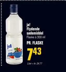 Otto Duborg ja! Flydende sødemiddel, DKK 7.43 tilbud