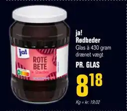 Otto Duborg ja! Rødbeder, DKK 8.18 tilbud