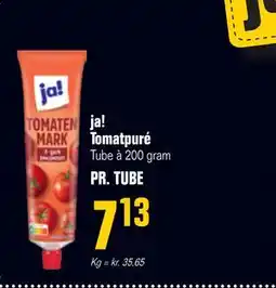 Otto Duborg ja! Tomatpuré, DKK 7.13 tilbud