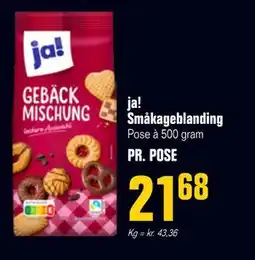 Otto Duborg ja! Småkageblanding, DKK 21.68 tilbud