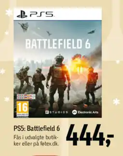 Føtex PS5: Battlefield 6 tilbud